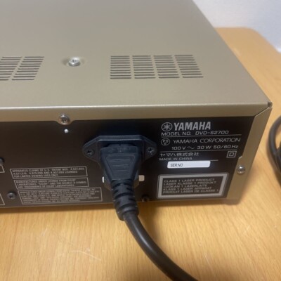 Yamaha DVD-S2700 Hi-Fi Video Videophile Audiophile SA-CD Player