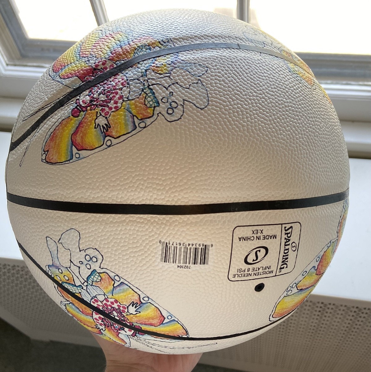 Supreme Gonz Butterfly Spalding Basketball White SS16 BRAND NEW