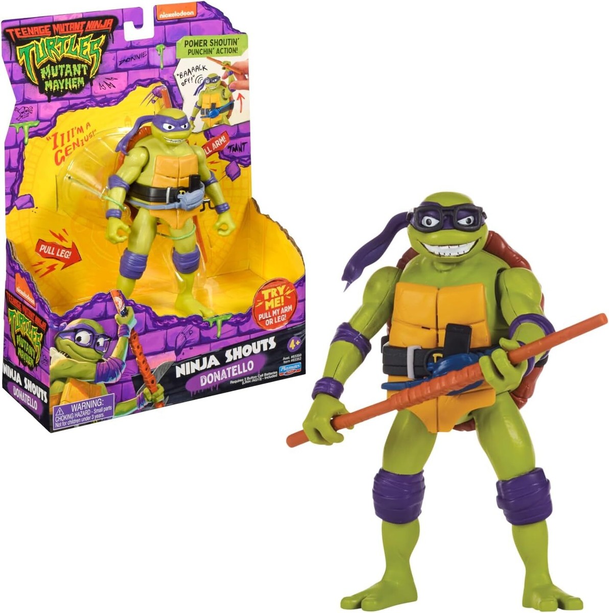 turtles mutant mayhem ninja donatello leonardo michelangelo