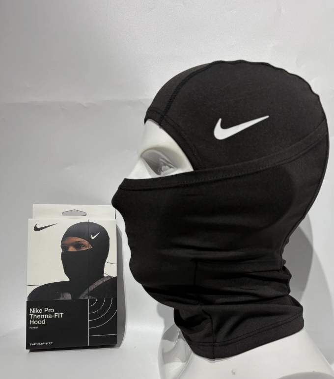 Nike Pro therma-fit hyperwarm hood ski mask black, balclava
