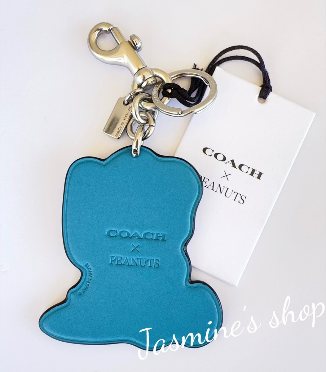 NWT Coach x Peanuts Bag Charm Keychain Snoopy/Charlie/Lucy/Patty