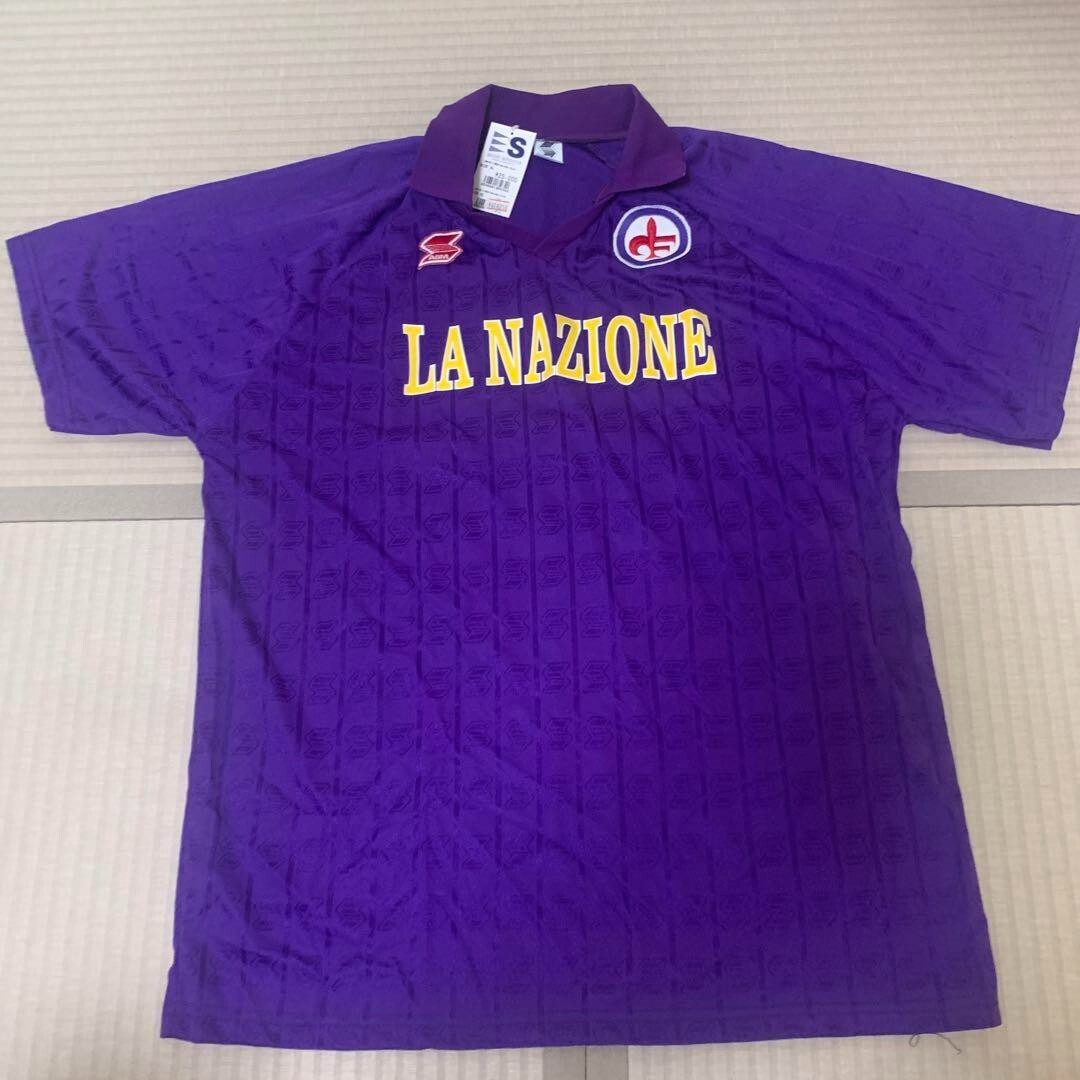 Roberto Baggio 10 XL FIORENTINA 1989 1990 Maglia HOME Vintage