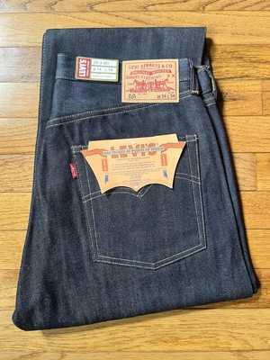 Levi's Vintage Clothing 1966 501 selvedge denim jeans Made In