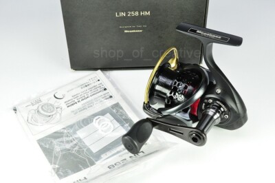 メガバス LIN258HM スピニングリール ブラック LIN258HM - JDM Fishing
