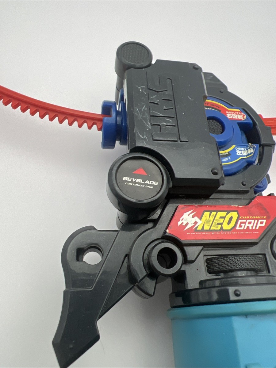 HMS Neo Customize Grip Launcher And Ripcord For MS Beyblades