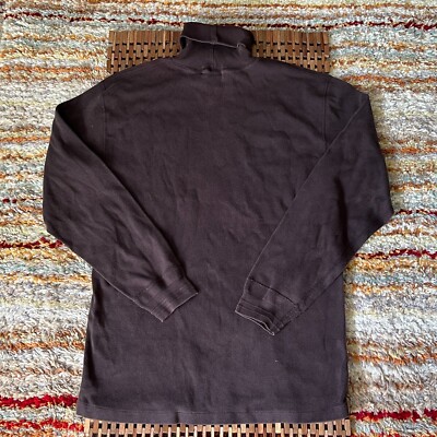 RRL Double RL Ralph Lauren Knit Turtleneck Pullover Sweater Faded