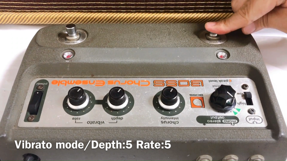 BOSS CE-1 Chorus Ensemble 1980 Vintage Guitar Effects Pedal Made