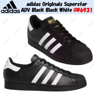 adidas Originals Superstar ADV Black Black White GW6931 Men's Size