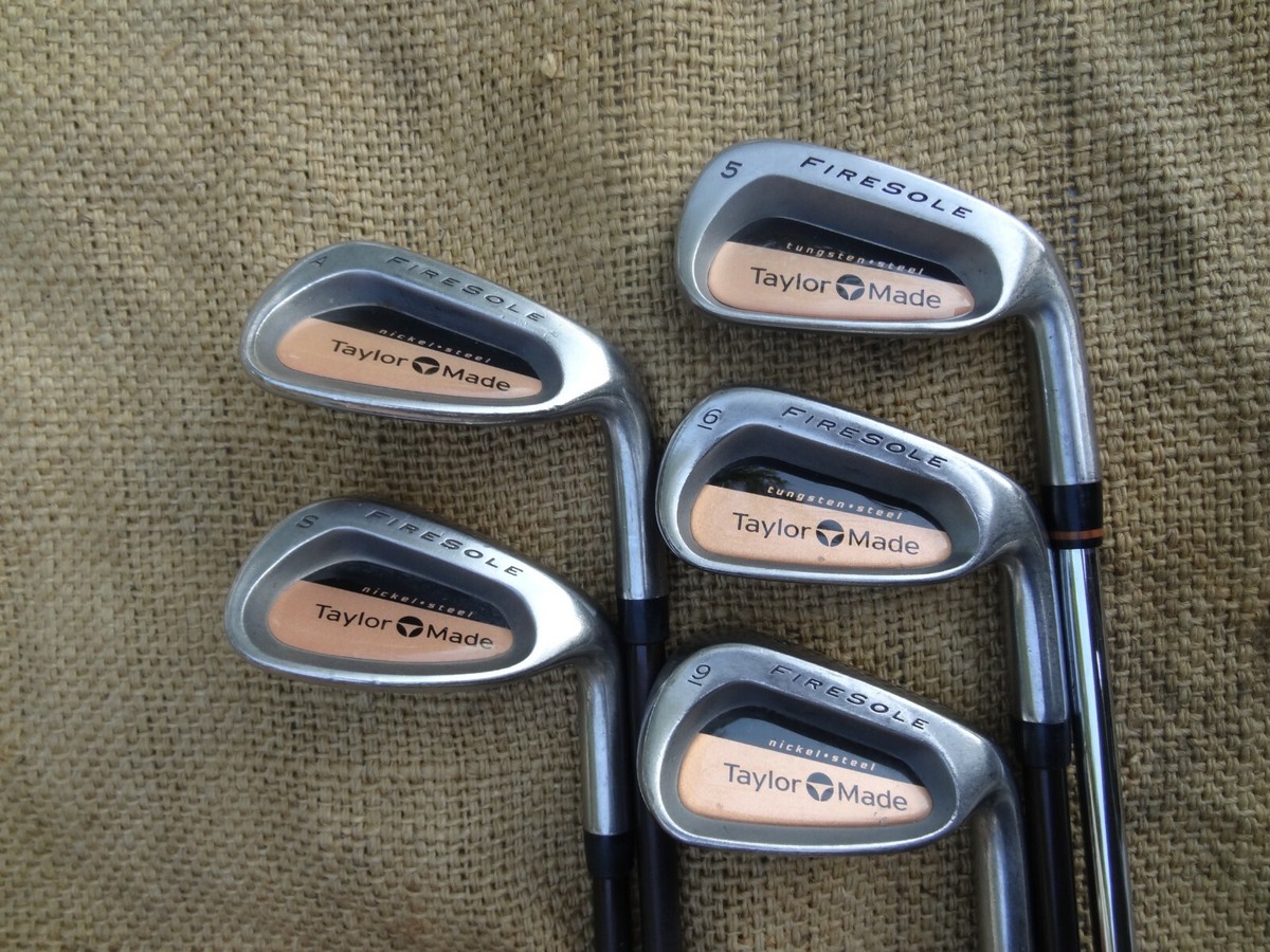 TaylorMade FIRESOLE 5,6,9,AW,SW Iron Options ⛳ Graphite/Steel