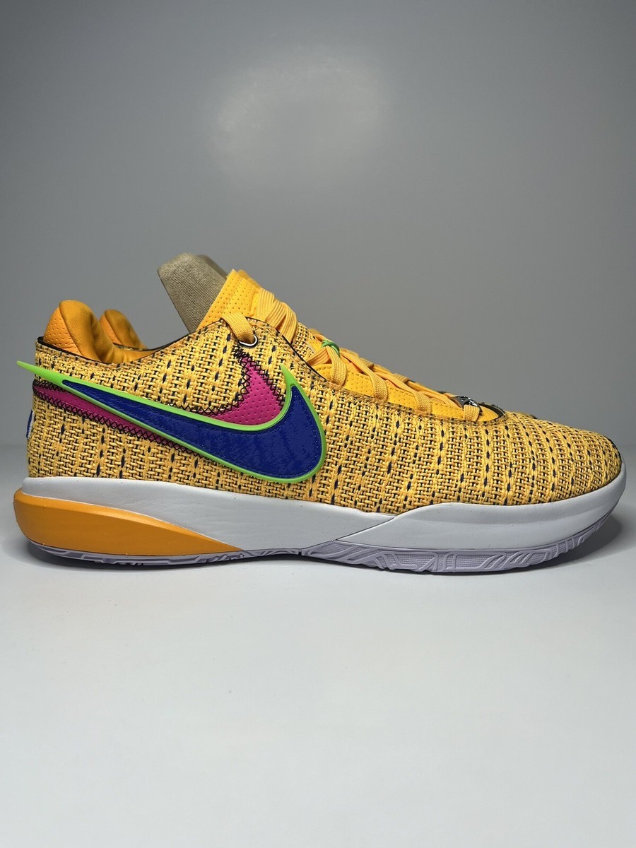 Nike Lebron XX 20 James Gang Laser Orange Sneakers, Men Size 12
