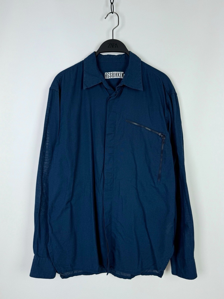 Vintage Dirk Bikkembergs Zip Pocket Rare Buttons Up Shirt | eBay