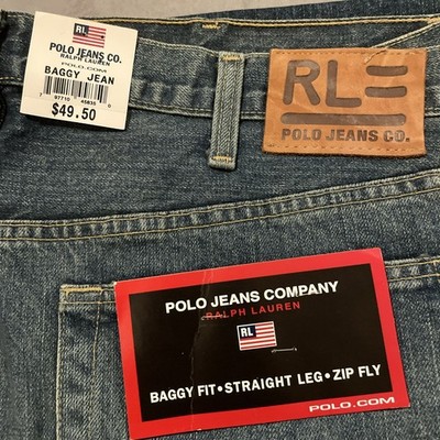 Ralph Lauren Mens Polo Jeans Co. Woodrow NWT Vintage 90's Y2K