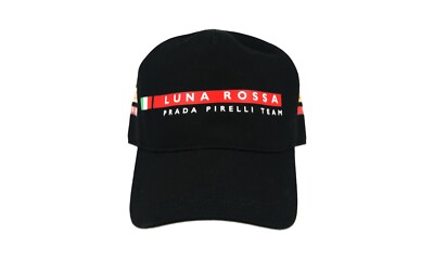 LUNA ROSSA PRADA PIRELLI 36th AMERICAS CUP OFFICIAL TEAM CAP BLACK