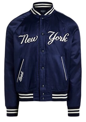 Men's Polo Ralph Lauren Yankees Baseball Varsity Jacket - Large