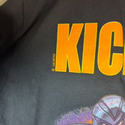 VTG Kick-Ass sz XL Black Shirt Movie Promo Comic 2010 Hit-Girl