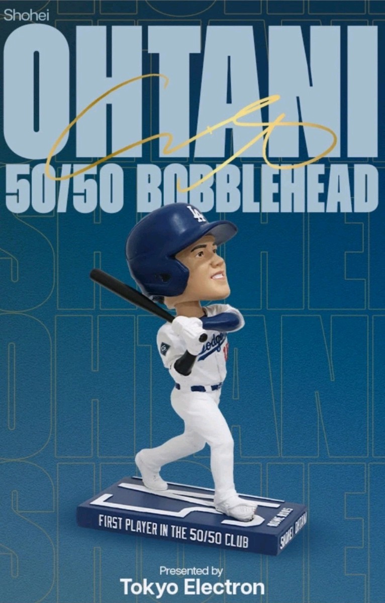 2 Shohei Ohtani 50/50 Bobblehead Set 2025 Dodgers SGA – Official