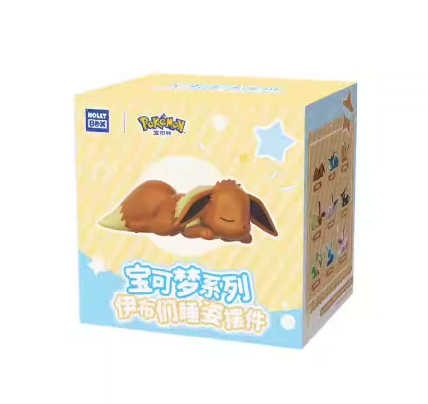 💡 Holly Box x Pokémon Eevee Evolutions Sleeping Series One Random