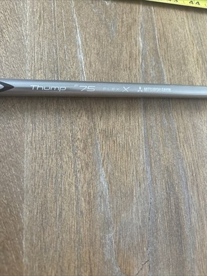 Mitsubishi Diamana Thump f75 X Flex Golf Shaft | eBay