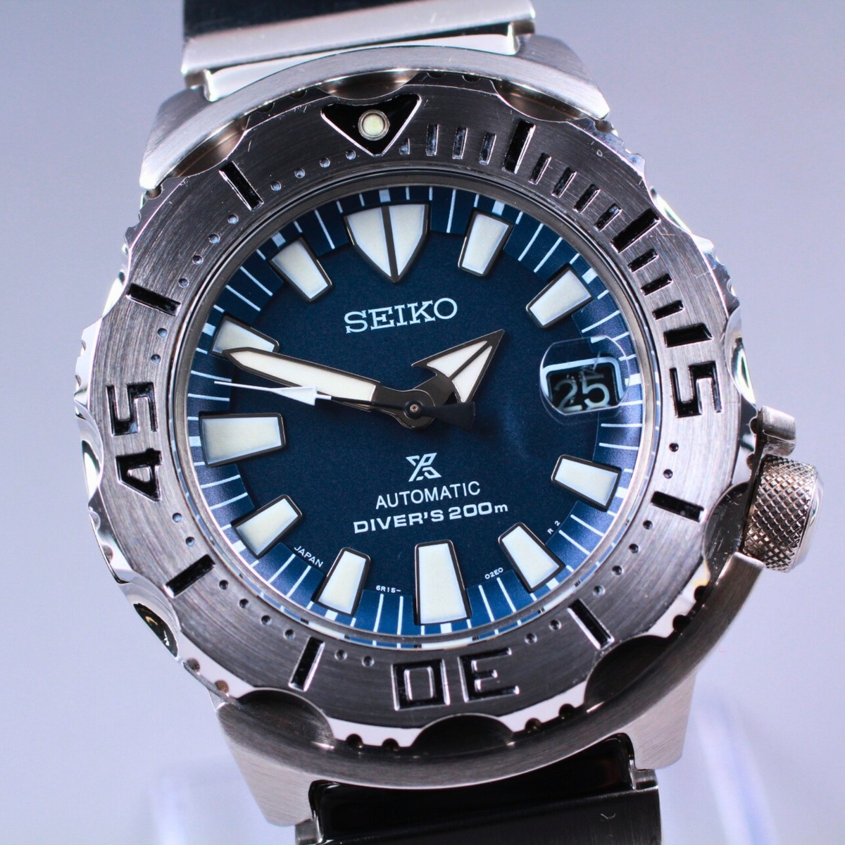 Exc+5 SEIKO MONSTER 6R15-02X0 SZSC003 Men's Automatic Watch 42mm