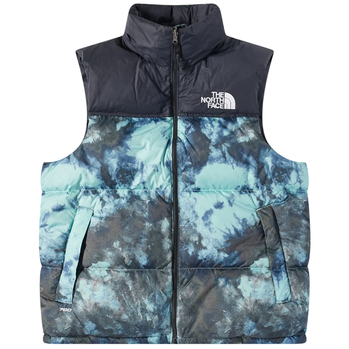 The North Face Wasabi Ice Dye 1996 Retro Nuptse 700 Down Puffer