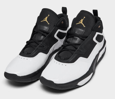 Jordan Stay Loyal 3 Basketball Shoes Black White Gold ALL SIZES