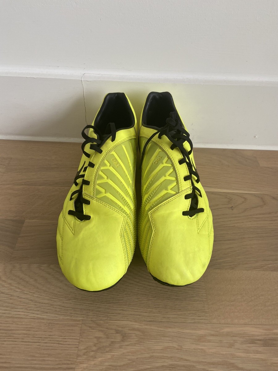 Nike T90 Shoot IV Total 90 SG Football Boots Neon yellow UK Size