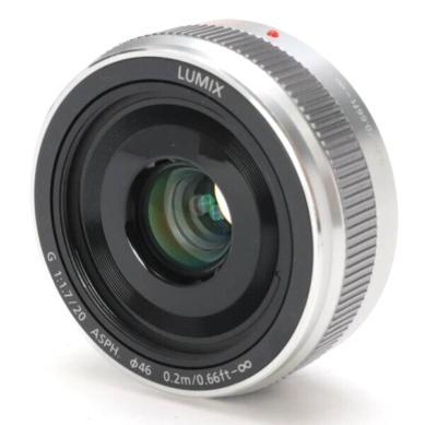Panasonic LUMIX G 20mm F/1.7 II ASPH. silver [Mint] | eBay