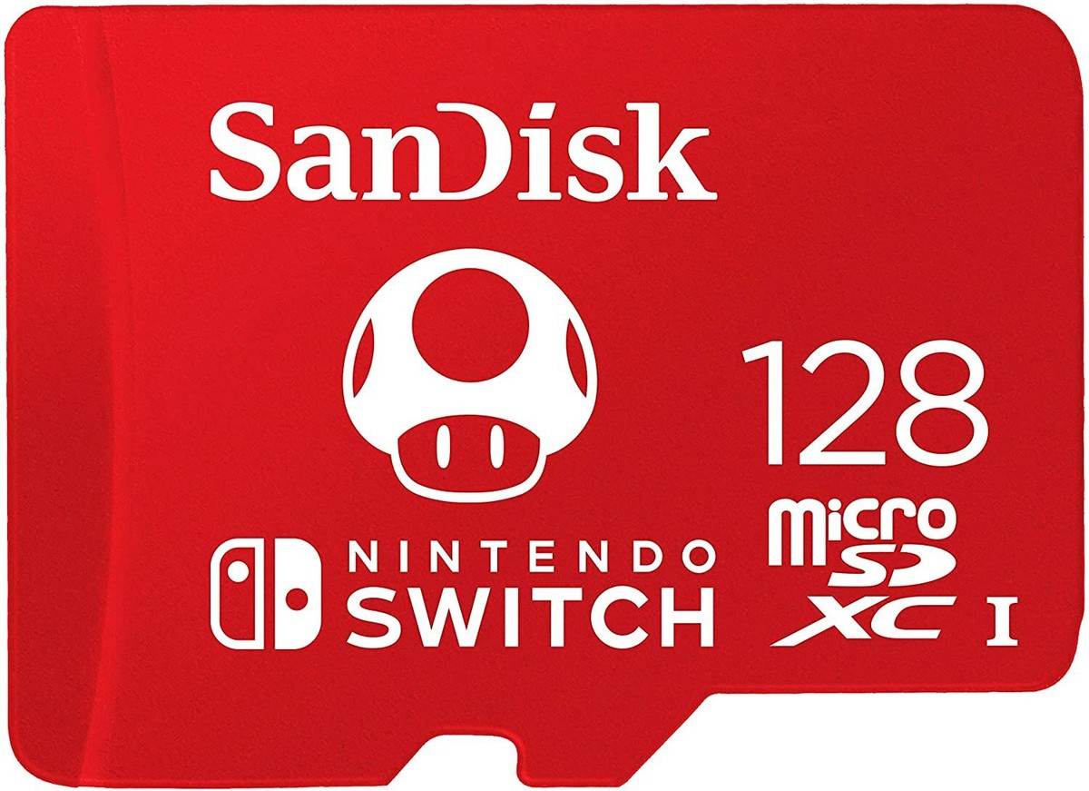 SanDisk 128GB Micro SD SDXC Memory Card for Nintendo Switch or