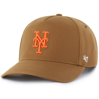 New York Mets Carhartt x '47 Hitch Adjustable Snapback Hat Mens