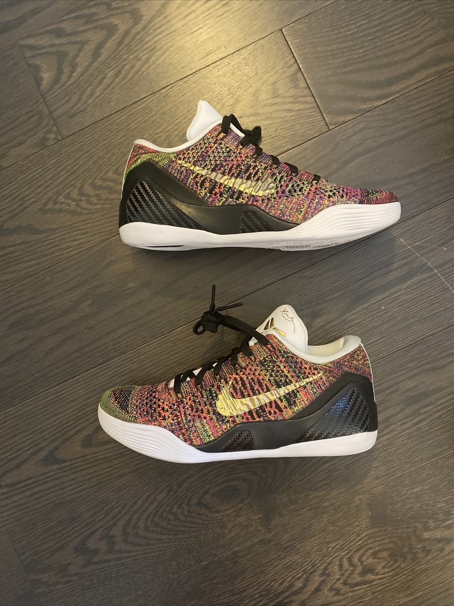 Nike Kobe 9 IX Elite Low ID Flyknit Multicolor Size 9 | eBay