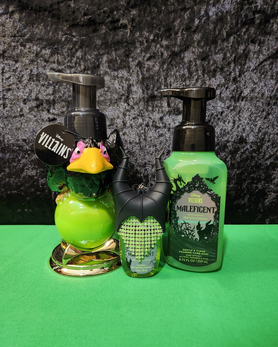 Bath & Body Works DISNEY VILLAINS Maleficent Raven Foam Hand Soap