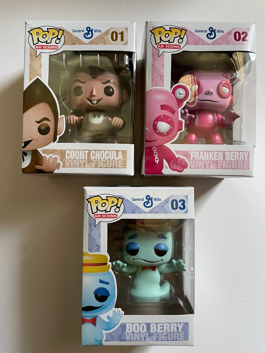 Funko Pop GM Monster Cereal ORIGINAL Set COUNT CHOCULA, BOO BERRY
