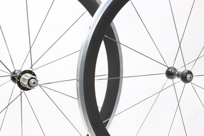 Campagnolo Bora Carbon/Alloy Tubular Wheelset Campy Freehub RIM QR