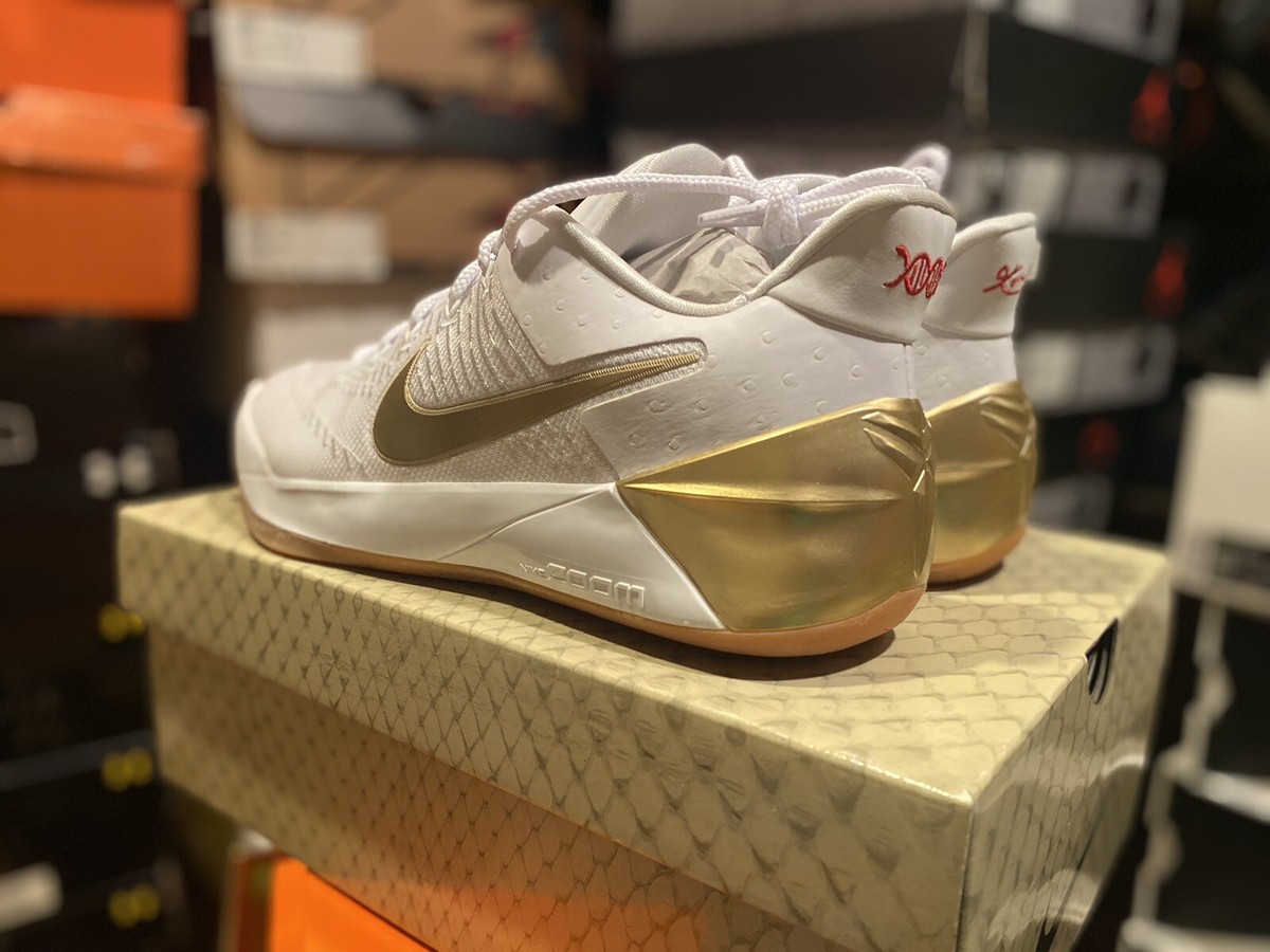 Nike Kobe A.D. White Gold Big Stage 852425-107 Men's Size 10. | eBay
