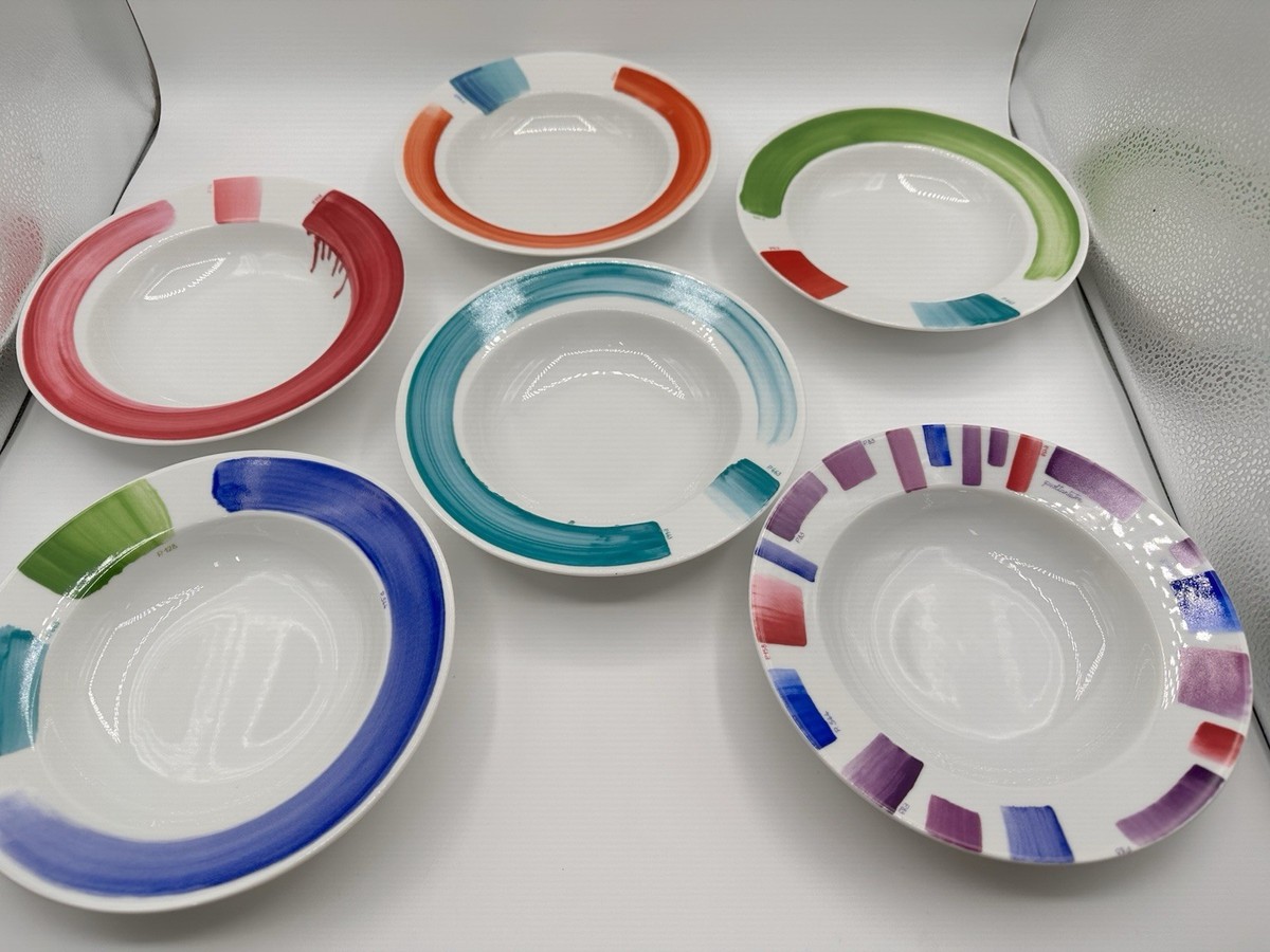 Richard Ginori 1735 Prova Prima Paula Navone NEW set Of 6 Bowls