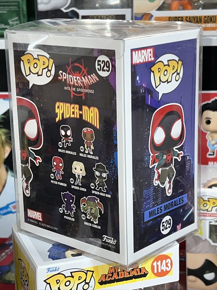 Funko Pop! Marvel Spider Man- Miles Morales 4” Figure #529 RARE PX