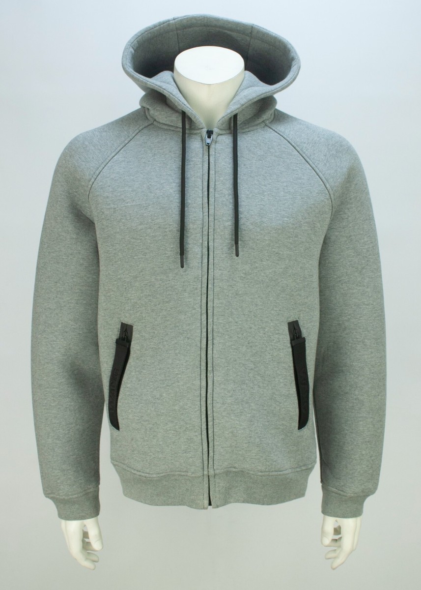 Alexander Wang x H&M Full Zip Hoodie Heather Scuba Neoprene Jacket