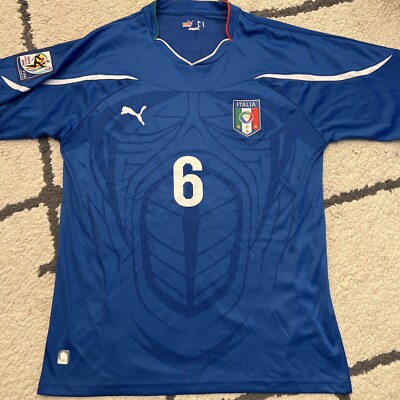 Daniele De Rossi Puma Italy World Cup 2010 South Africa Jersey 6