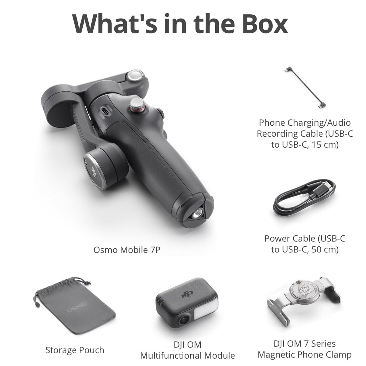 DJI OSMO Mobile 7P 3-Axis Handheld Gimbal Stabilizer AI-Tracking