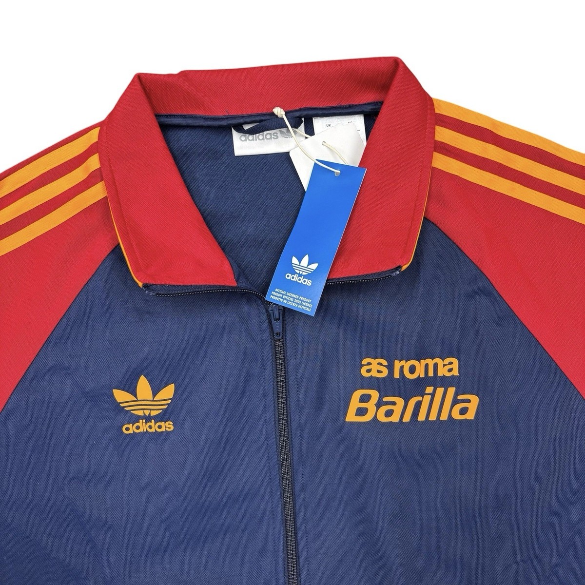 Adidas AS Roma 1993 Bring Back '93 Full Zip Track Jacket, Size XXL