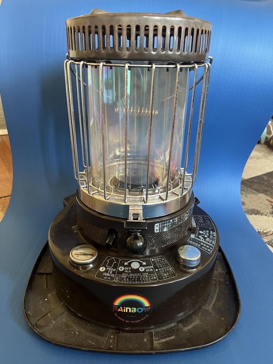 VERY RARE Toyotomi RB-2 Rainbow Kerosene Heater/Stove Made In