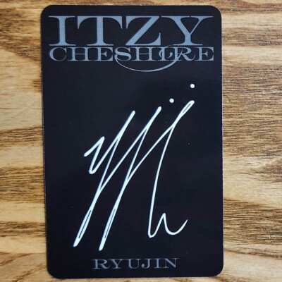 Ryujin Official Photocard Itzy Mini Album Cheshire Genuine Kpop | eBay