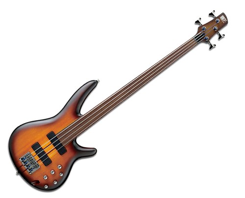 Ibanez SRD905F SR Workshop 5-String Fretless Bass, Brown Topaz