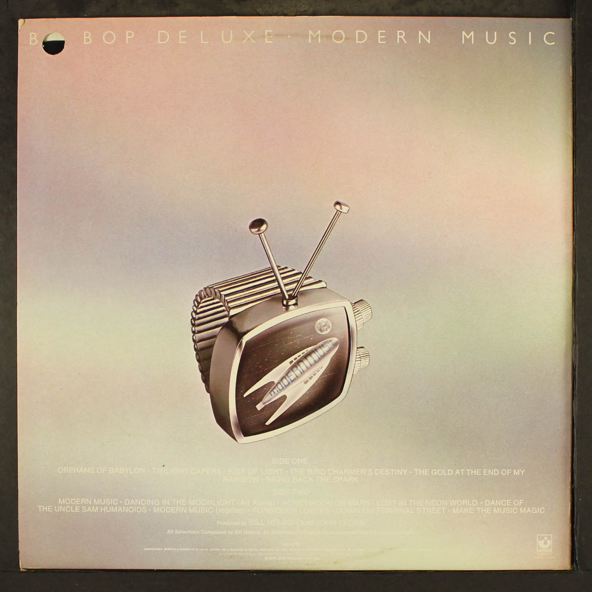 BE-BOP DELUXE: modern music HARVEST 12