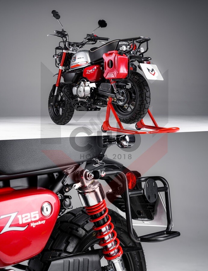 FOR HONDA MONKEY 125 Z125 SIDE RACK OIL TANK FUEL SPARE TRAVEL