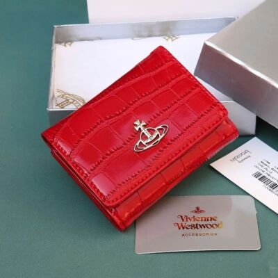 Vivienne Westwood Tri-fold Wallet Clasp Design Bi-fold High