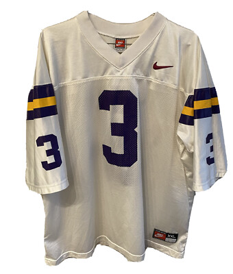 Odell Beckham LSU Jersey Size XXL Nike #3 OBJ Vintage RARE! Made