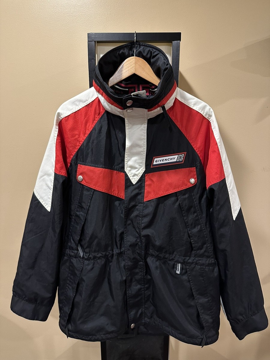 Givenchy Vintage Sports Sailing Zip Up Black / Red Jacket | eBay