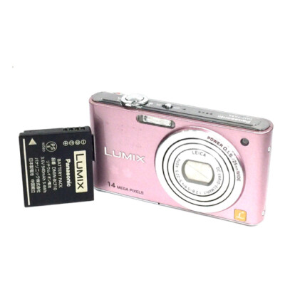 Panasonic LUMIX DMC-FX66 pink compact digital camera Japanese only