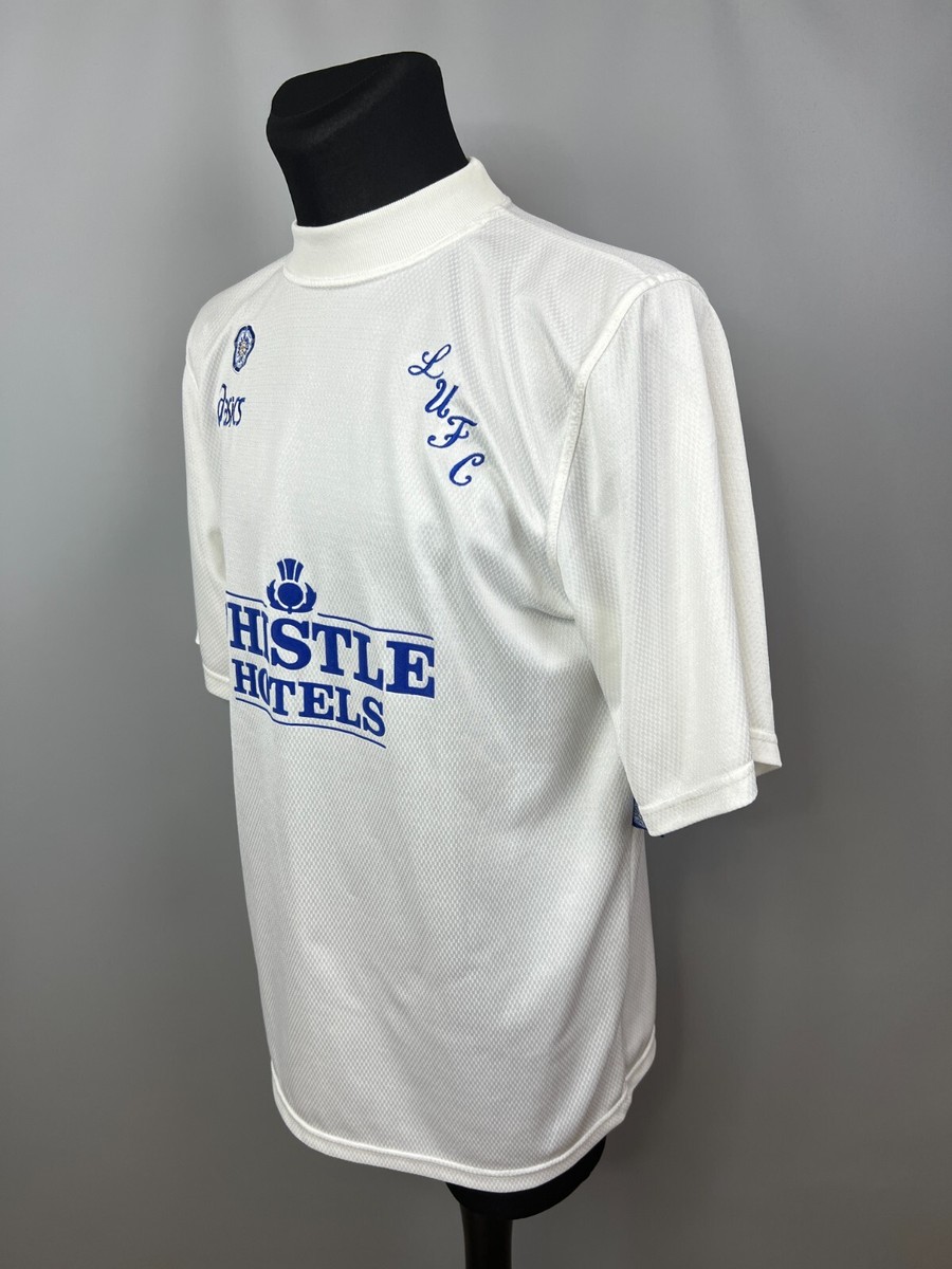 LEEDS UNITED 1995 1996 HOME SHIRT FOOTBALL SOCCER JERSEY ASICS